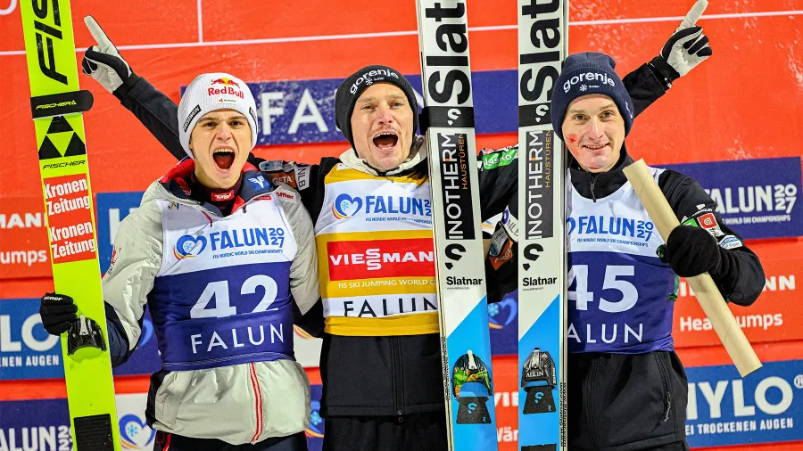 Kraft und Lanišek triumphieren in Falun