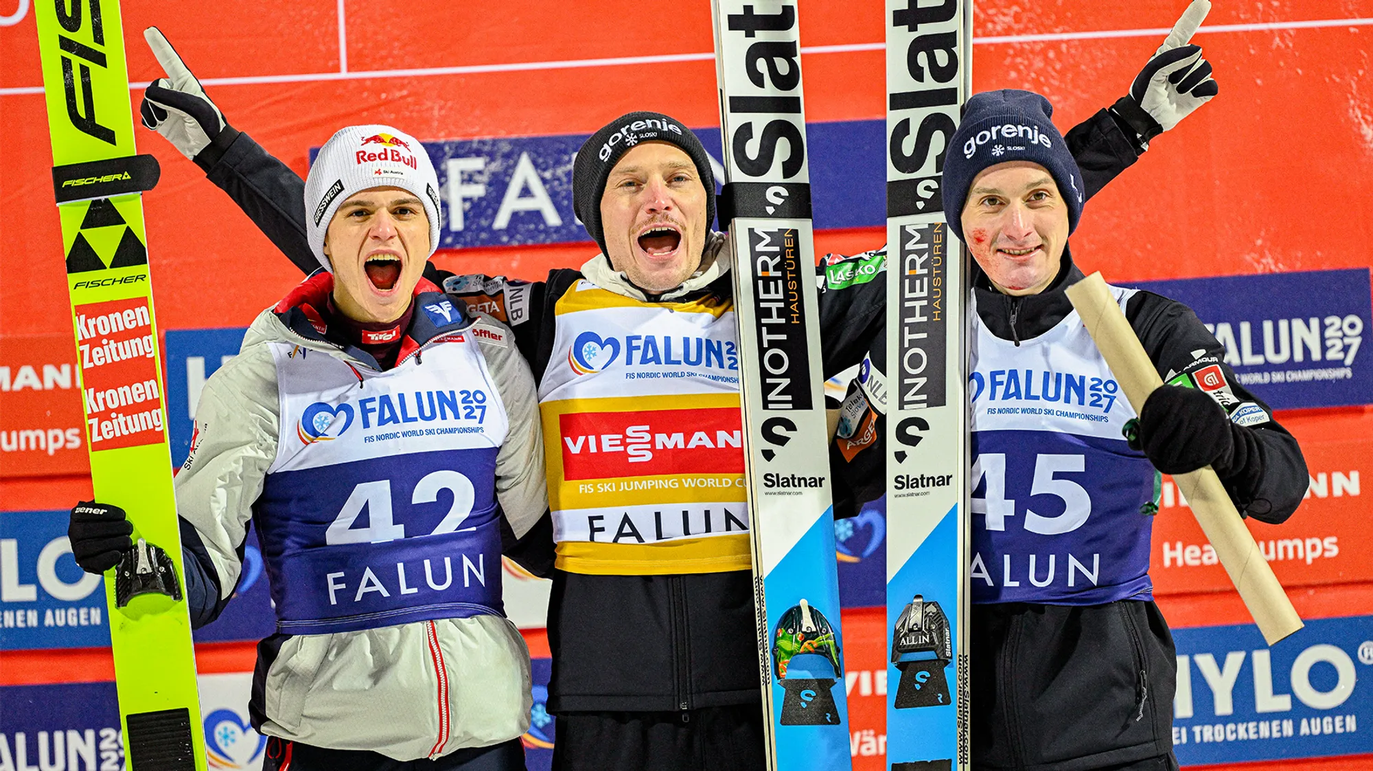 Kraft und Lanišek triumphieren in Falun