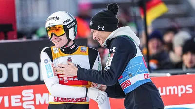 Domen Prevc gewinnt auch zweites Springen der Tournee