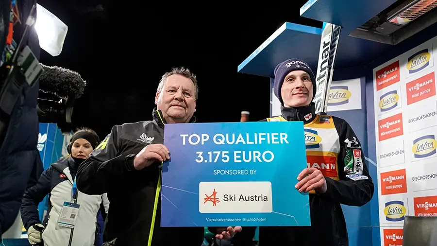 Prevc gewinnt letzte Qualifikation der Tournee